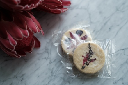 Flour and Petals Shortbread Biscuit